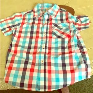 Boys Button Up Shirt Size 5